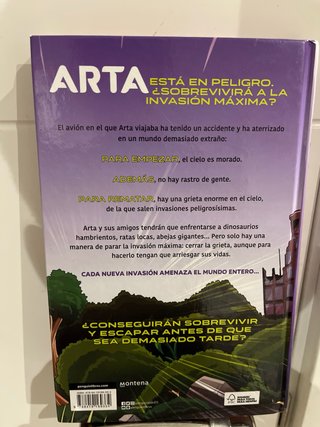 Libro de Arta y la invasión máxima