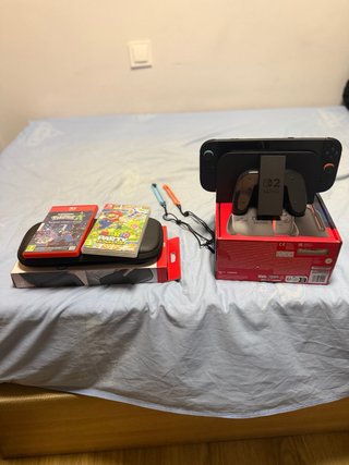Nintendo Switch Negra + Juegos