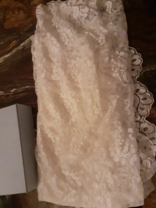 Mantilla de encaje para niña
