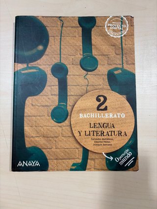Lengua y Literatura 2º Bachillerato