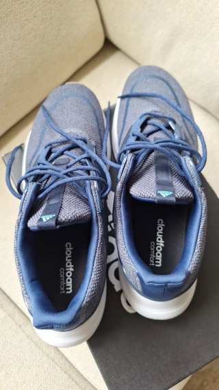 Adidas Energyfalcon Talla 45 1/3 Azul/Gris