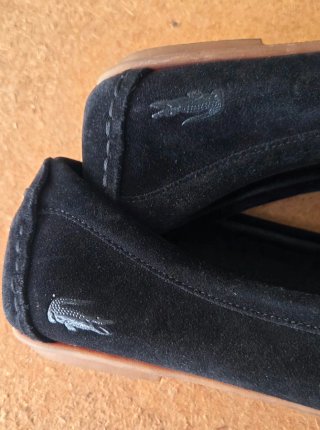 Zapatos mocasines  mujer Lacoste negros