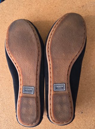 Zapatos mocasines  mujer Lacoste negros