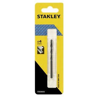 STANLEY Broca HSS-R laminada para metal ø 4mm