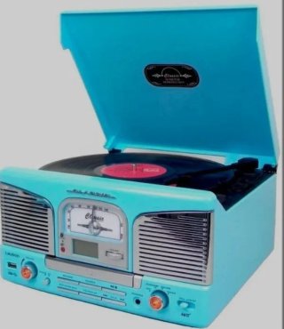 Tocadiscos Lauson Azul