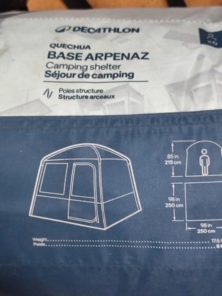 Tienda de campaña Quechua