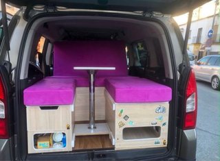Cojines Cama Camper Citroën Berlingo/Peugeot Partn