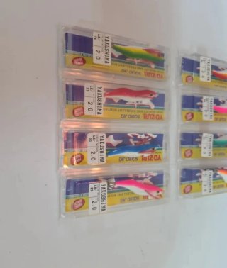 Lote 8 poteras Yo-Zuri Squid Jig Yakushima
