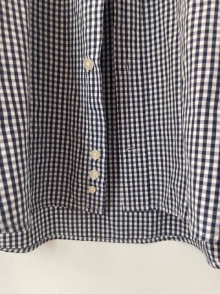 Spagnolo camisa a cuadros negro talla S #C002