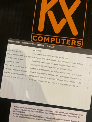 Torre Gaming Kx Computers RGB