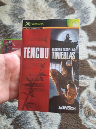 Tenchu Regreso Tinieblas PAL España Xbox