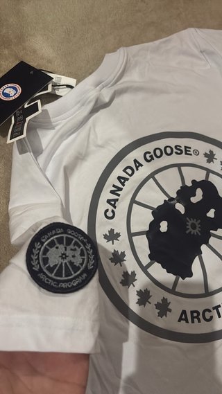 Camiseta Canada Goose Blanca