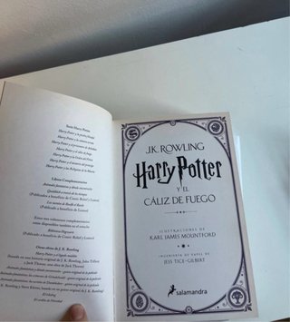 Libro harry potter