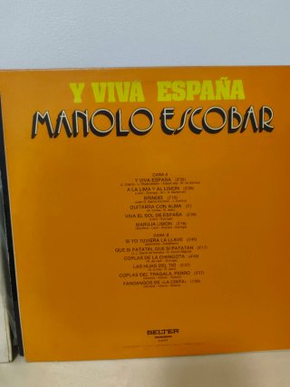 Vinilos Manolo Escobar - Y Viva España