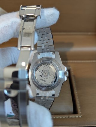 Reloj Seiko Mod GMT-Master II Sprite Verde y Negro