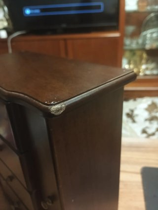 Joyero Organizador Madera Estilo Armario Vintage