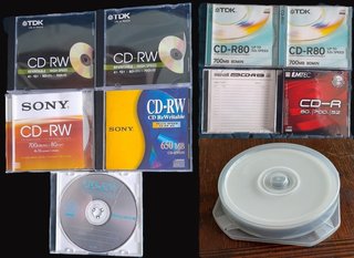 CD-R/RW e custodie per CD