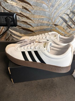 Adidas VL Court 2.0 Scarpe Uomo Beige/Bianco