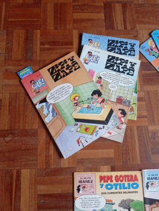 Lote Cómics Olé y Revistas Mortadelo y Filemón