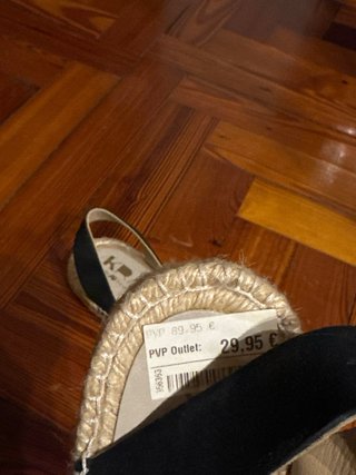 Sandalias Esparto Mujer Nuevas