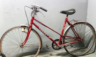 Bicicleta antigua Torrot Roja