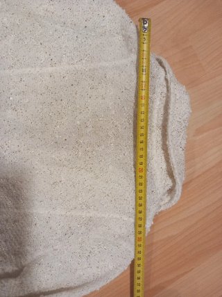 Chaqueta corta fuera de blanco  Y   brillante  Tal