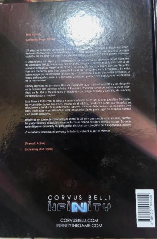 Lote Libros Infinity Corvus Belli