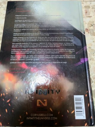 Lote Libros Infinity Corvus Belli