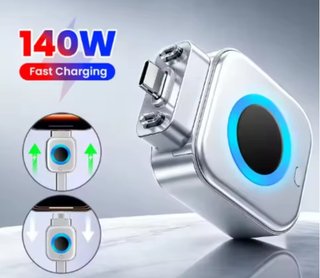 Mini Cargador USB-C 140W Inteligente