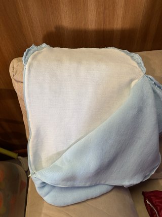 Saco capazo hilo azul