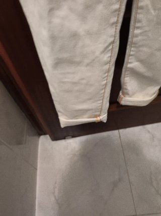 Peto vaquero blanco LOIS