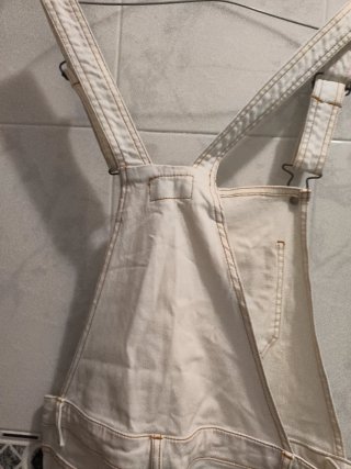 Peto vaquero blanco LOIS