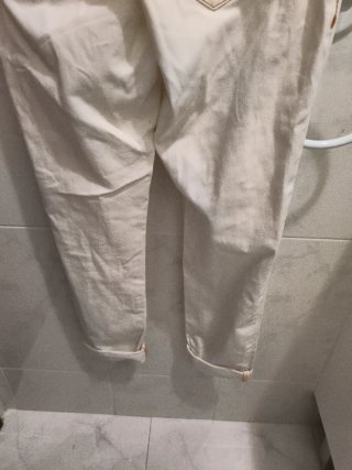 Peto vaquero blanco LOIS