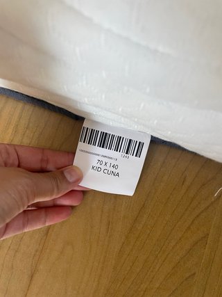 Colchón Cuna Bebé Blanco