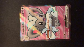 Carta Pokémon Cinccino EX 105/086