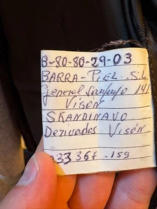 Abrigo sintético estilo visón