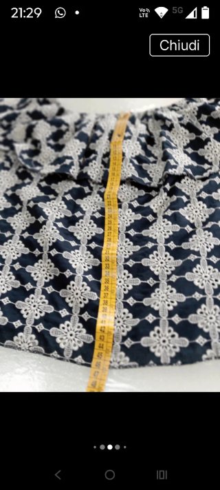 Completo pantalone e top pizzo
