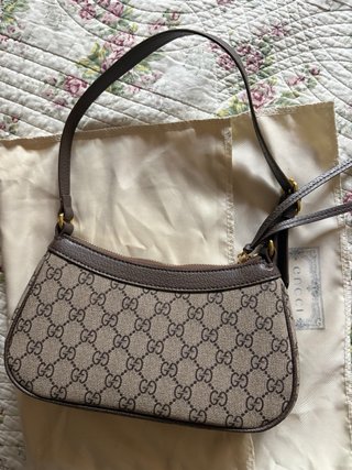 Borsa Gucci GG canvas beige/marrone