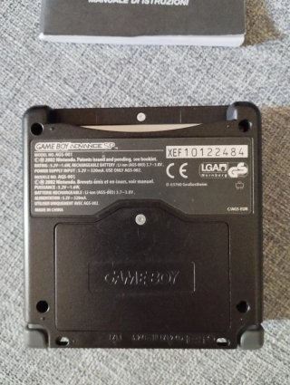 Nintendo Game Boy Advance SP Negra