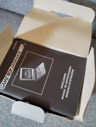 Nintendo Game Boy Advance SP Negra