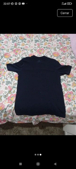 Camiseta Adidas Azul Marino
