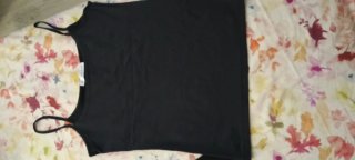Camiseta Desigual floral multicolor negra