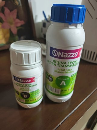 Resina Epoxi Nazza Transparente 600gr
