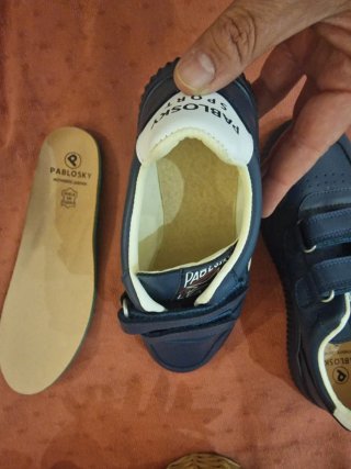Zapatos Pablosky niño azul nuevos