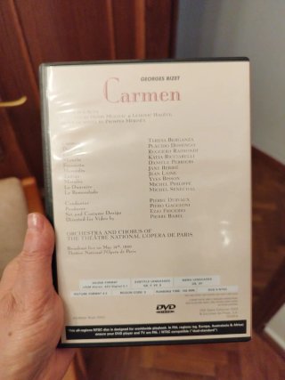 DVDs de Ópera: La Bohème y Carmen