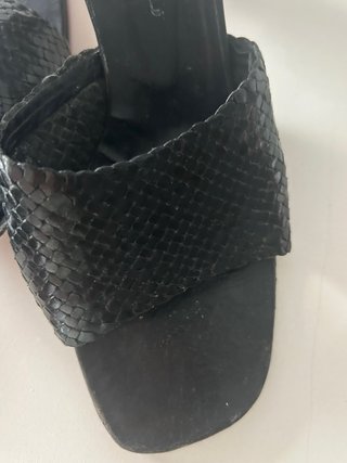 Sandalias Gorg Blau Tacón Negro