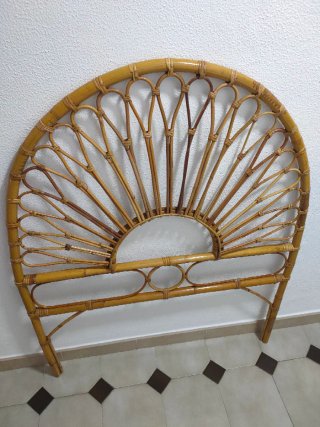 Cabecero mimbre 90cm