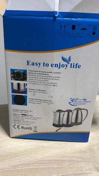Hervidor de agua eléctrico