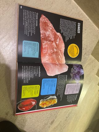 Libro de rocas, minerales y gemas