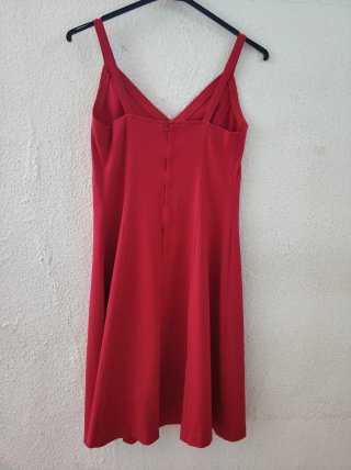 Vestido de Verano Rojo Elegante